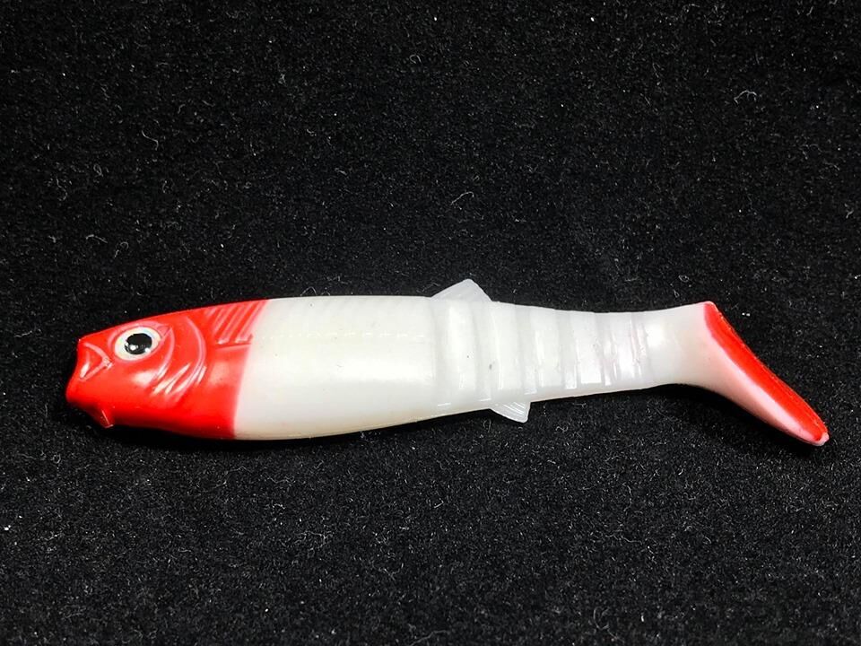 Turna Silikonu 3569 Kırmızı Kafa 8cm 5gr
