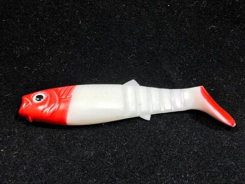 Turna Silikonu 3569 Kırmızı Kafa 8cm 5gr