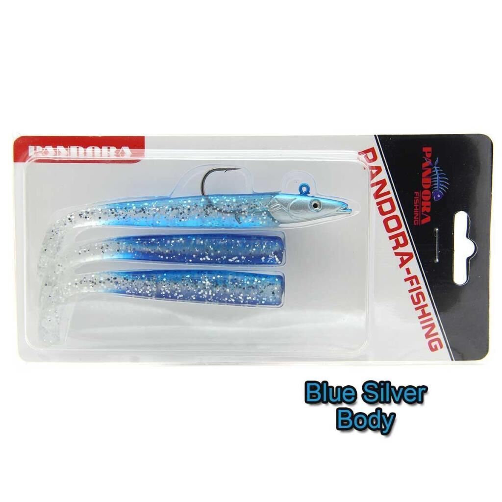 Pandora Sandel 5566 Blue/Silver Body Silikon Yem