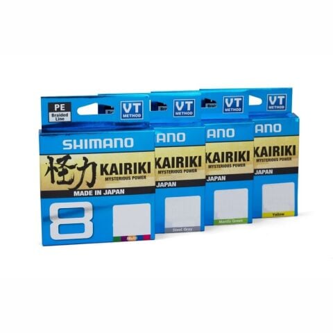 Yeni Shimano Kairiki 8 300mt Steel Gray 0.060mm/5.3kg