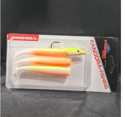 Pandora Sandel 5566 Chartreuse Orange/ White Body Silikon Yem