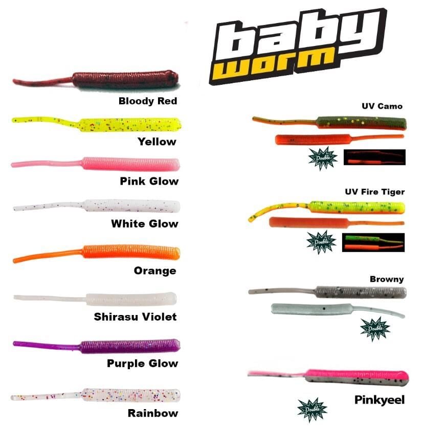 Fujin Baby Worm 5.2 cm Floating LRF Silikonu