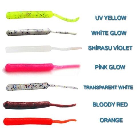 Fujin Baby Worm 5.2 cm Floating LRF Silikonu