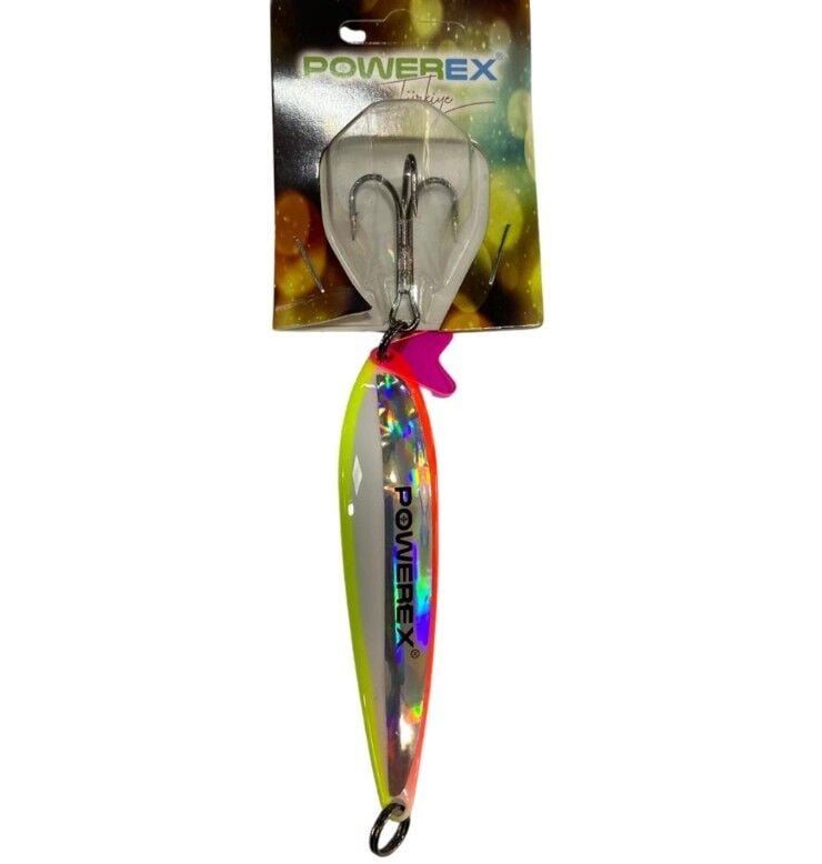 Powerex Bluefish 24 gr. 8 cm. Lüfer Palamut Turna Çinekop 7893 Metal Kaşık Sahte Yem