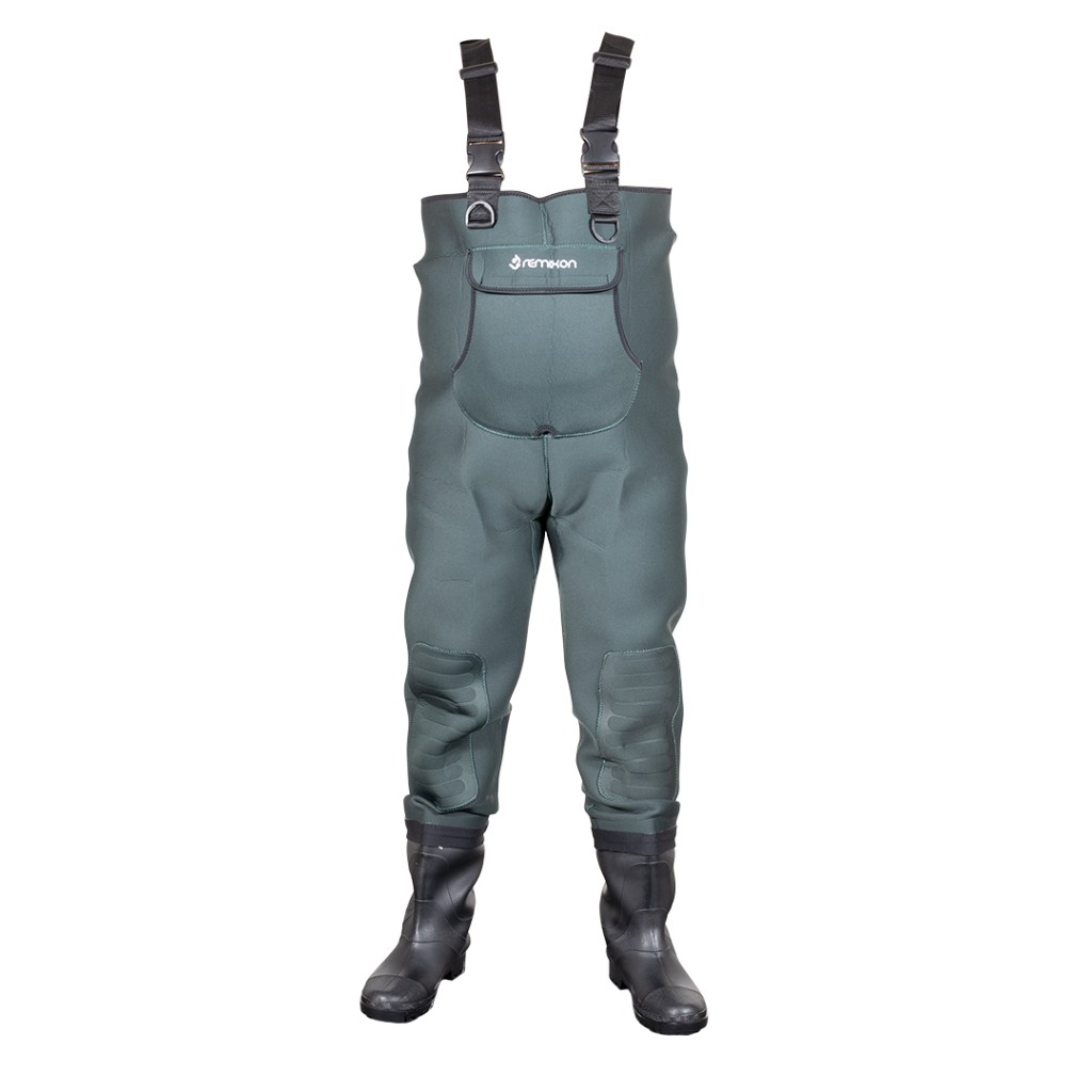 Remixon Neopren Yeşil Pvc Bot Tulum Çizme