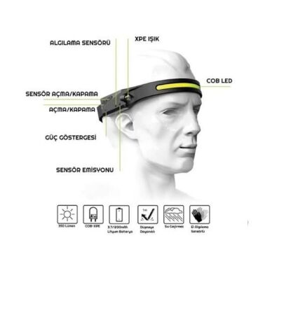 Gold Orion  OR-G28 Sensörlü Lafa Lambası