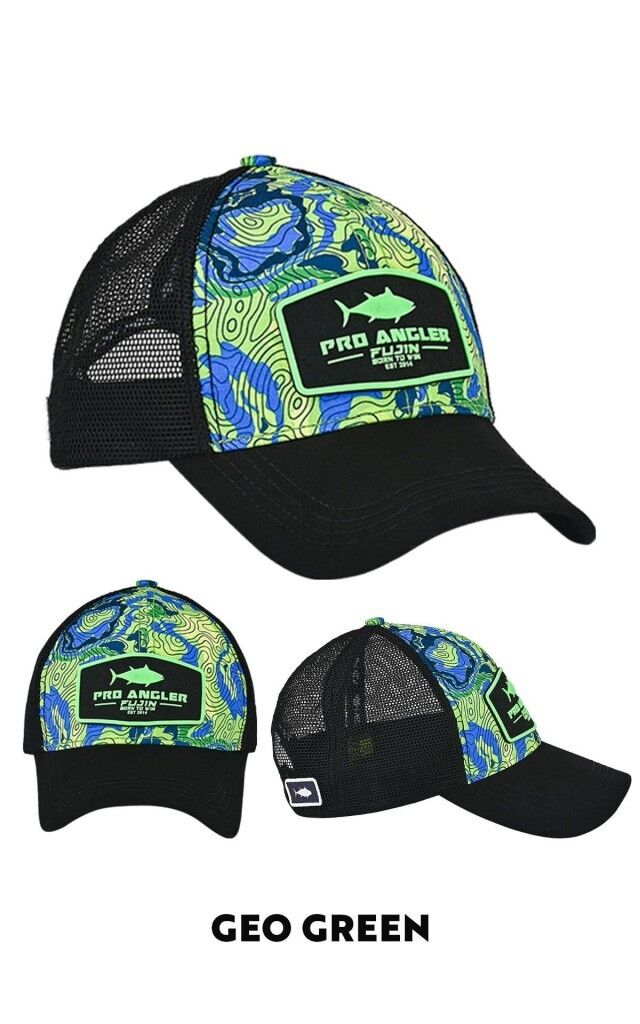Fujin Pro Angler GEO Green Balıkçı Şapkası