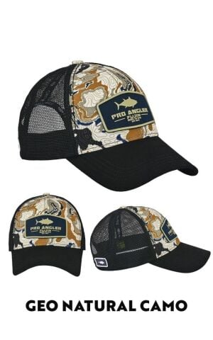 Fujin Pro Angler GEO Natural Camo Balıkçı Şapkası
