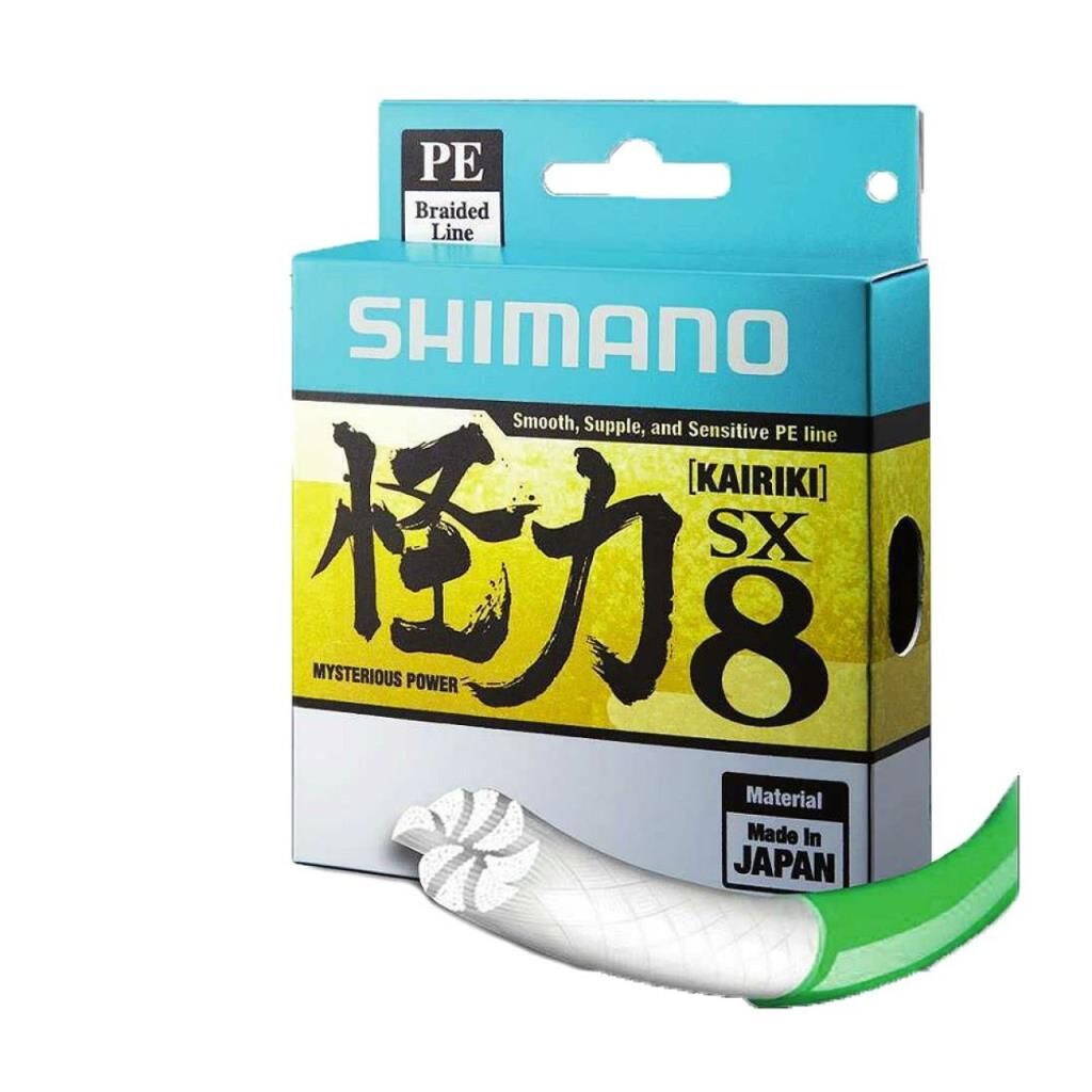 Shimano Kairiki SX8 150m İp (Örgü) Misina (MANTİS GREEN)