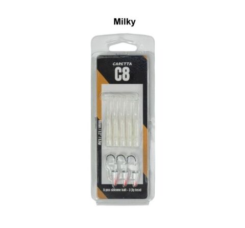Caretta C8 8cm 5.5 gr Silikon Yem