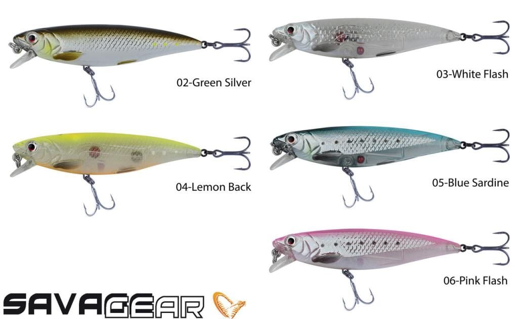 Savage gear 3D Twitch Minnow 8cm 8,5g Suni Yem