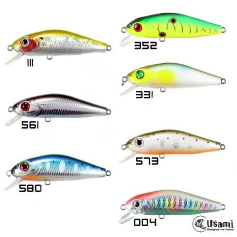 Usami Minn Shad 58F-SR 4.6 gr Maket Balık