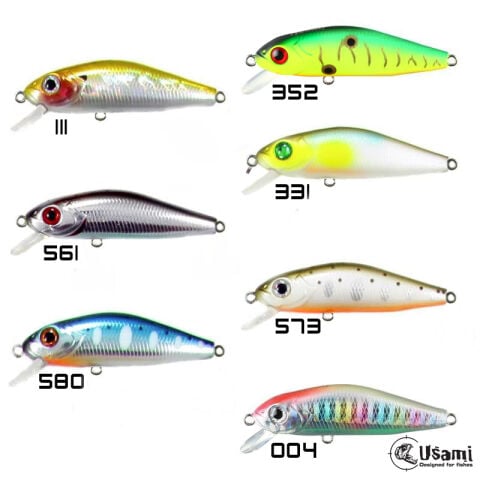 Usami Minn Shad 58F-SR 4.6 gr Maket Balık