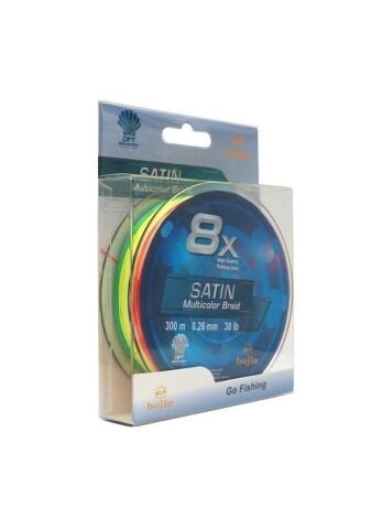 DFT Bojin 8X Satin M.Color İp Misina 0.26 mm 300 mt