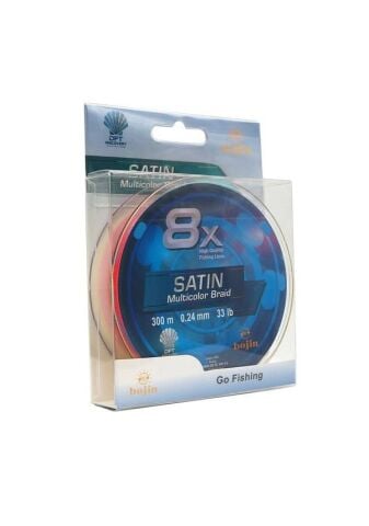 DFT Bojin 8X Satin M.Color İp Misina 0.24 mm 300 mt
