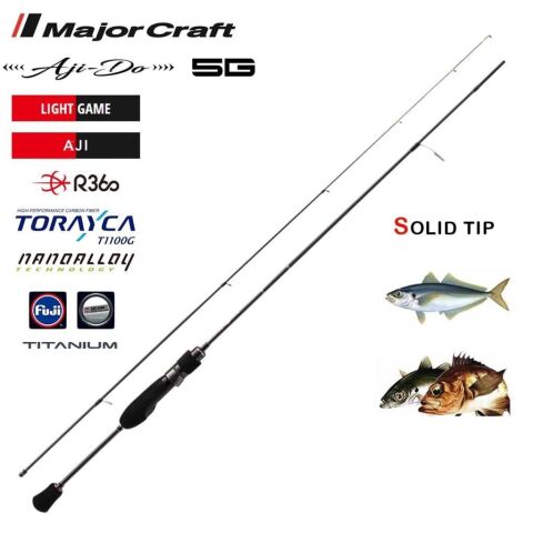 Major Craft 5G Ajido AD5-S622L/AJI 1.88mt 0.2-3gr (2P) LRF Kamış