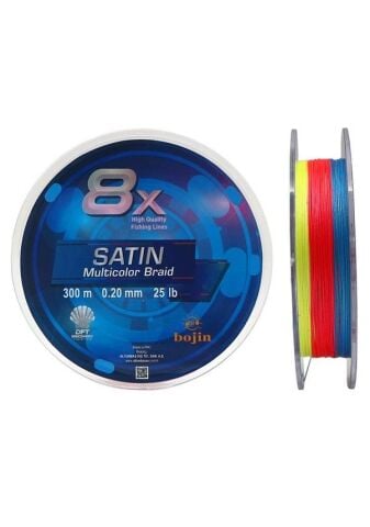 DFT Bojin 8X Satin M.Color İp Misina 0.20 mm 300 mt