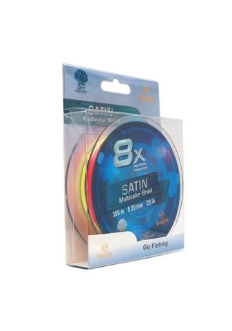 DFT Bojin 8X Satin M.Color İp Misina 0.20 mm 300 mt