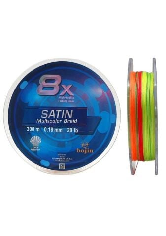 DFT Bojin 8X Satin M.Color İp Misina 0.18mm 300 m