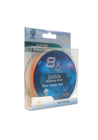 DFT Bojin 8X Satin M.Color İp Misina 0.18mm 300 m
