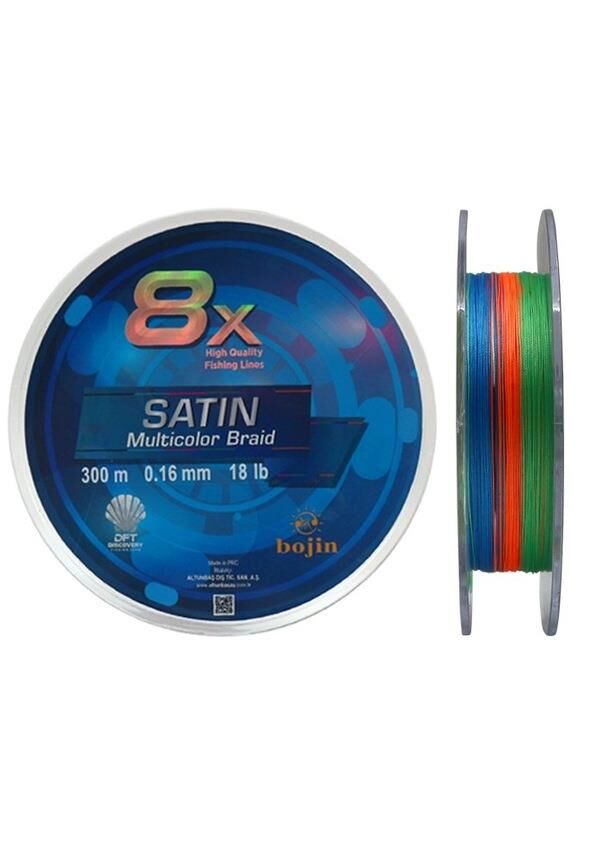 DFT Bojin 8X Satin M.Color İp Misina 0.16mm 300 mt