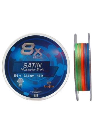 DFT Bojin 8X Satin M.Color İp Misina 0.14mm 300 m
