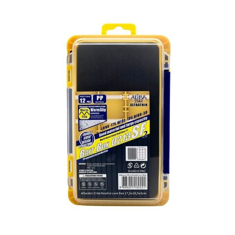 Albastar Elite Çift Taraflı Ultra Thin Balıkçı Kutusu