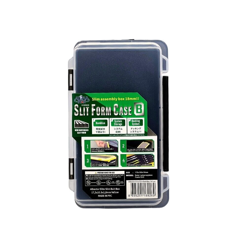 Albastar Elite Slit Form Case B Balıkçı Kutusu