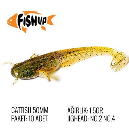 Fish Up Catfish (2'') 5cm LRF Silikonu