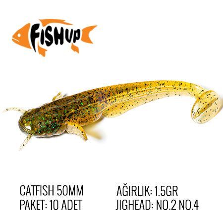 Fish Up Catfish (2'') 5cm LRF Silikonu