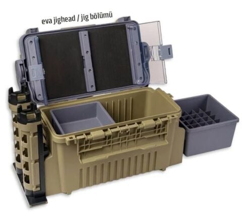 Fubelo BigBox Large Profesyonel Balıkçı Çantası - Bej