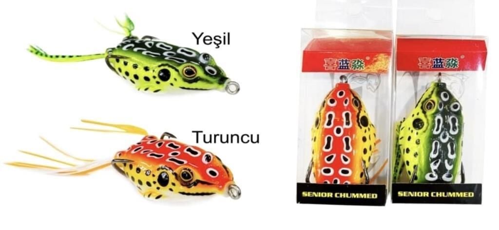 Senıor Chummed 6 cm 12 gr Kurbağa Sahte Yem