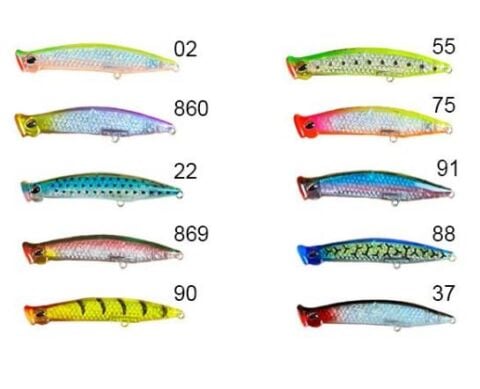 Kawa Popping 3D 9cm 8g Maket Balık