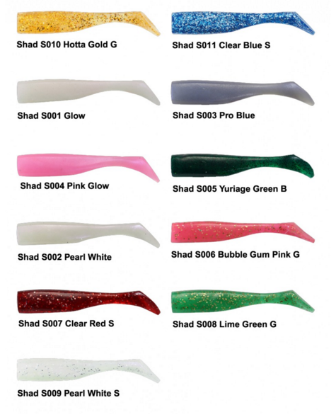 DUO BEACH WALKER HAUL SİLİKON KUYRUK 9.5CM 5´Lİ PAKET