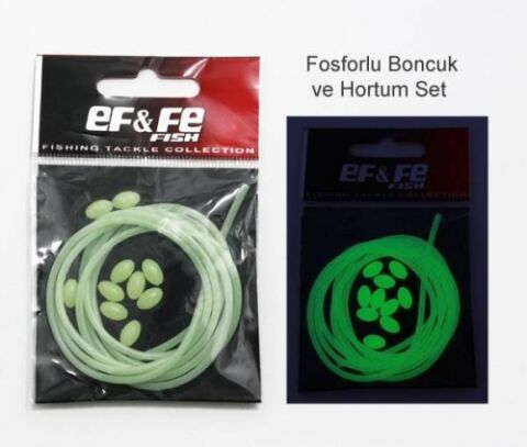 Effe Fosforlu Boru ve Boncuk Seti