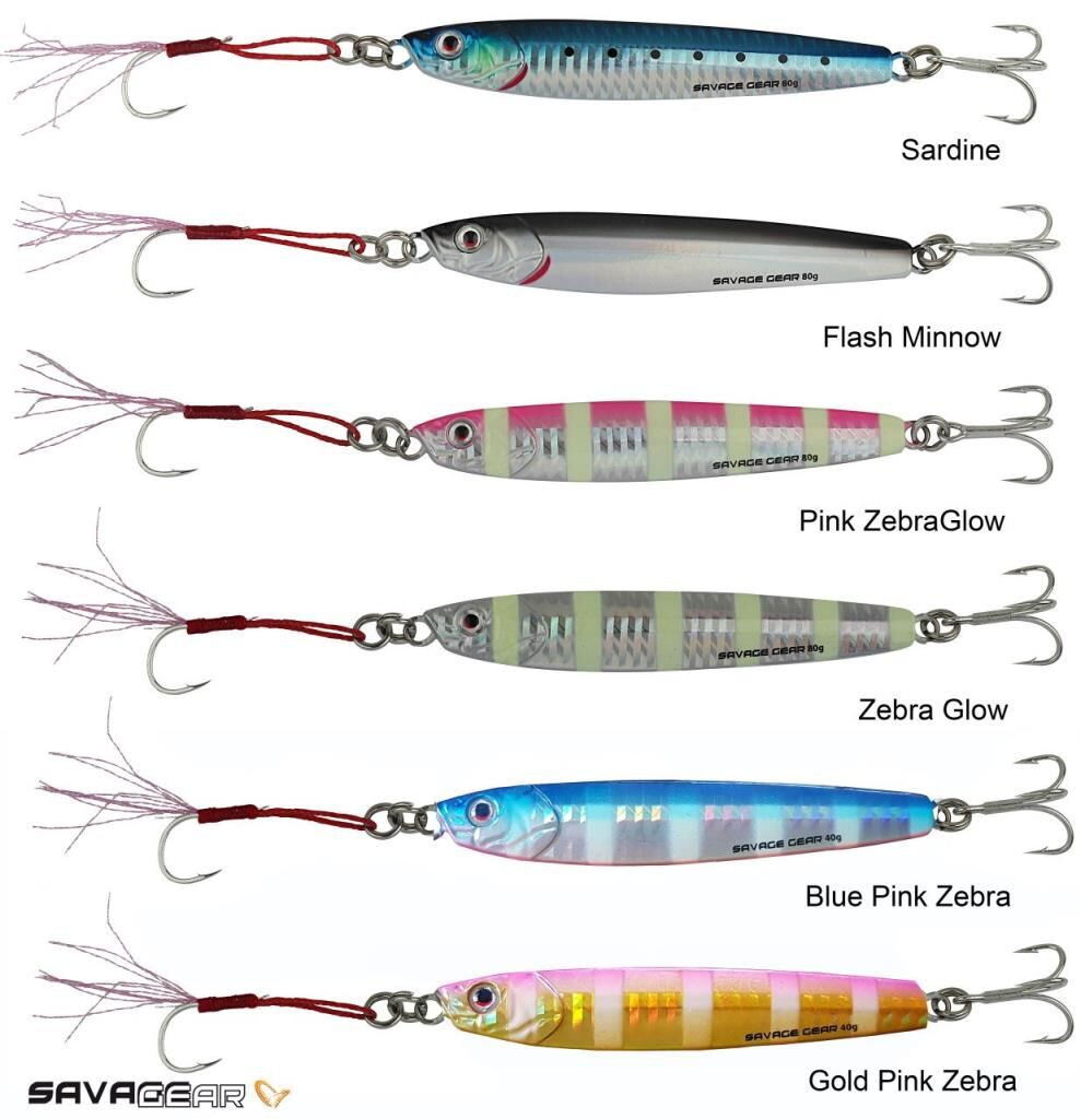 Savage gear 3D Slim Minnow 20 gr Jig Suni Yem