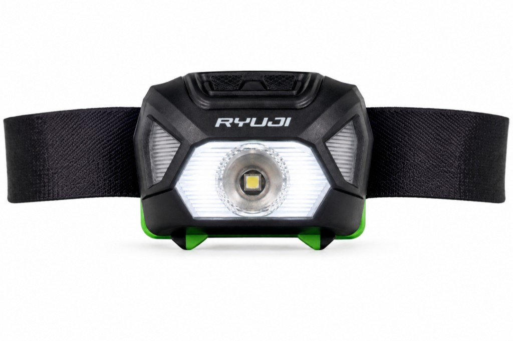 Ryuji 100 Lümen Beyaz + UV Işıklı Kafa Lambası