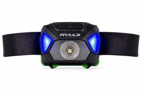 Ryuji 100 Lümen Beyaz + UV Işıklı Kafa Lambası
