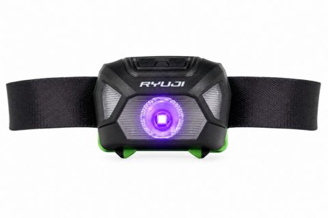 Ryuji 100 Lümen Beyaz + UV Işıklı Kafa Lambası