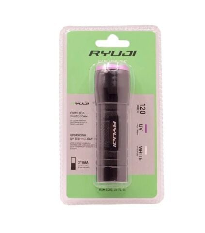 Ryuji 120 Lümen Beyaz + UV Işıklı El Feneri