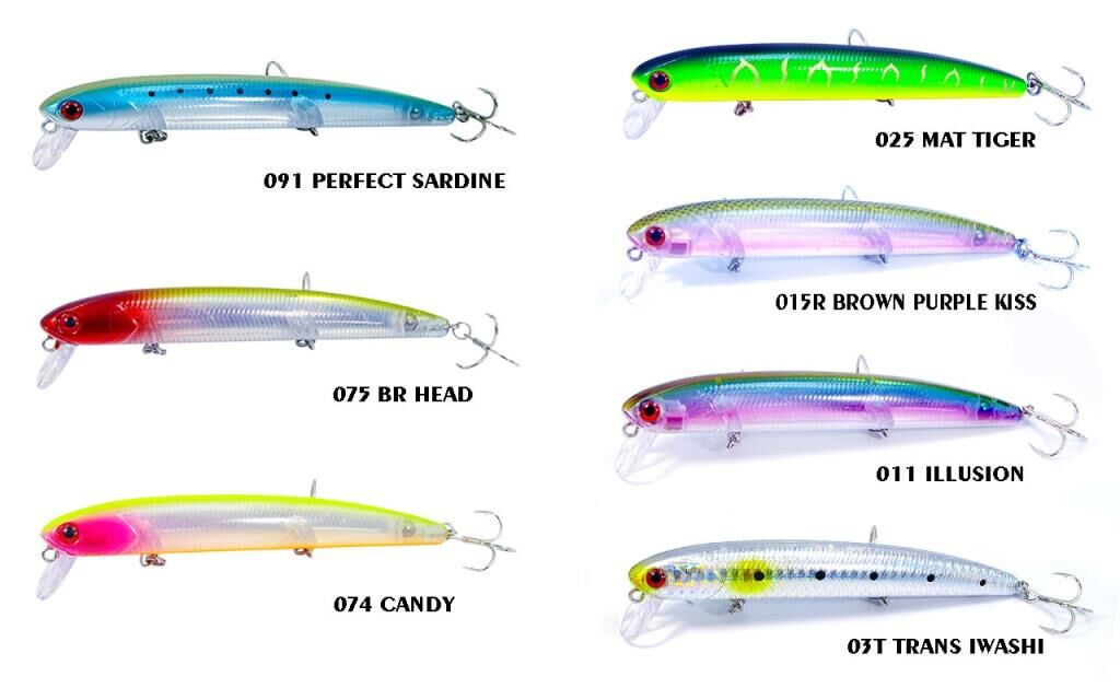 Fujin Slalom SL115F 13.6gr 11.5cm Floating Maket Balık