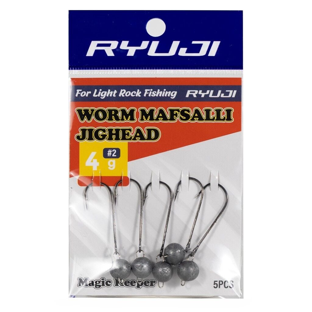 Ryuji Worm Mafsallı Jighead