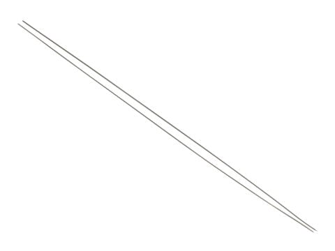 Fladen Yem Şişi Paslanmaz Çelik 25cm 2'li Paket