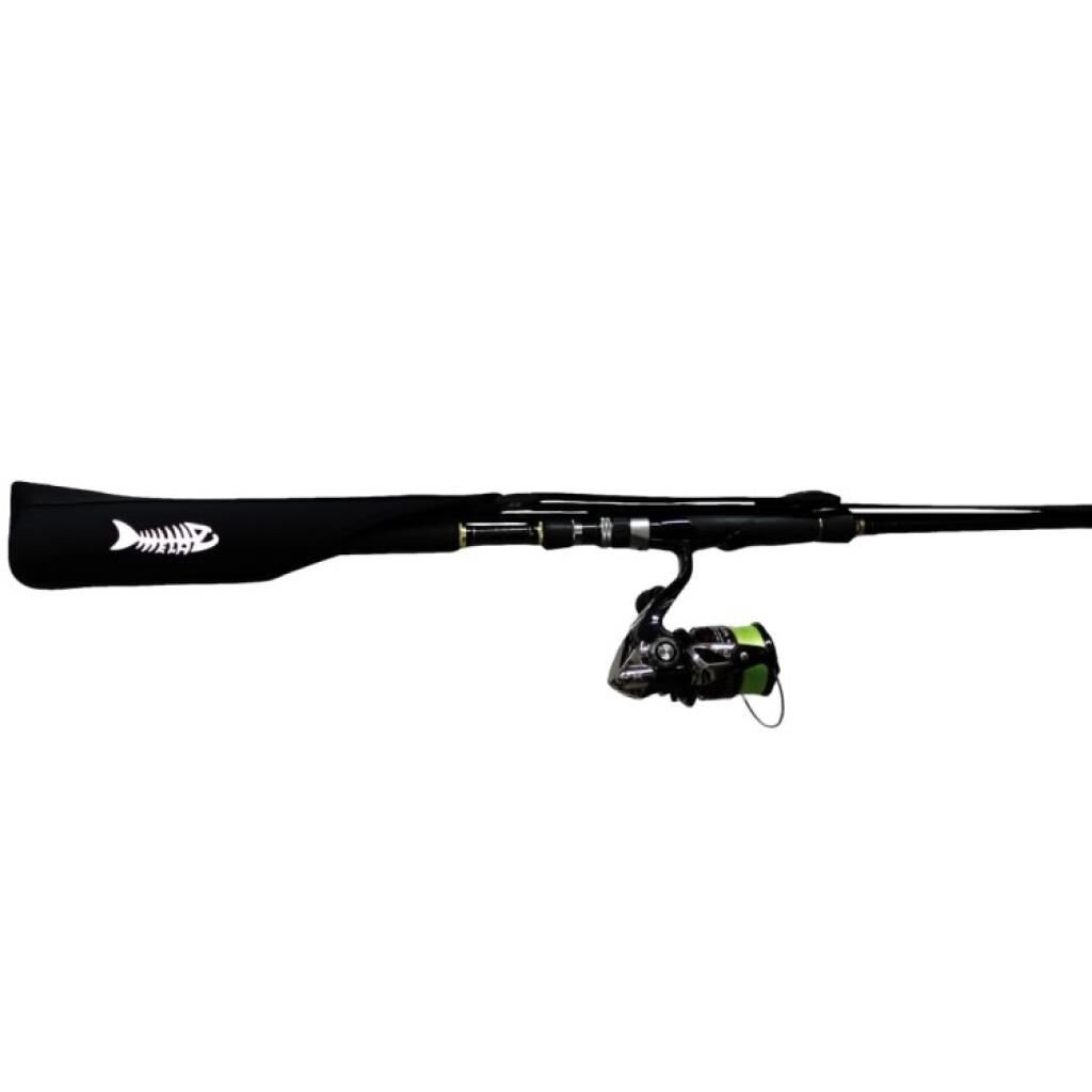 Mela Fish Lastikli Kamış Koruma ve Taşıma Kılıfı