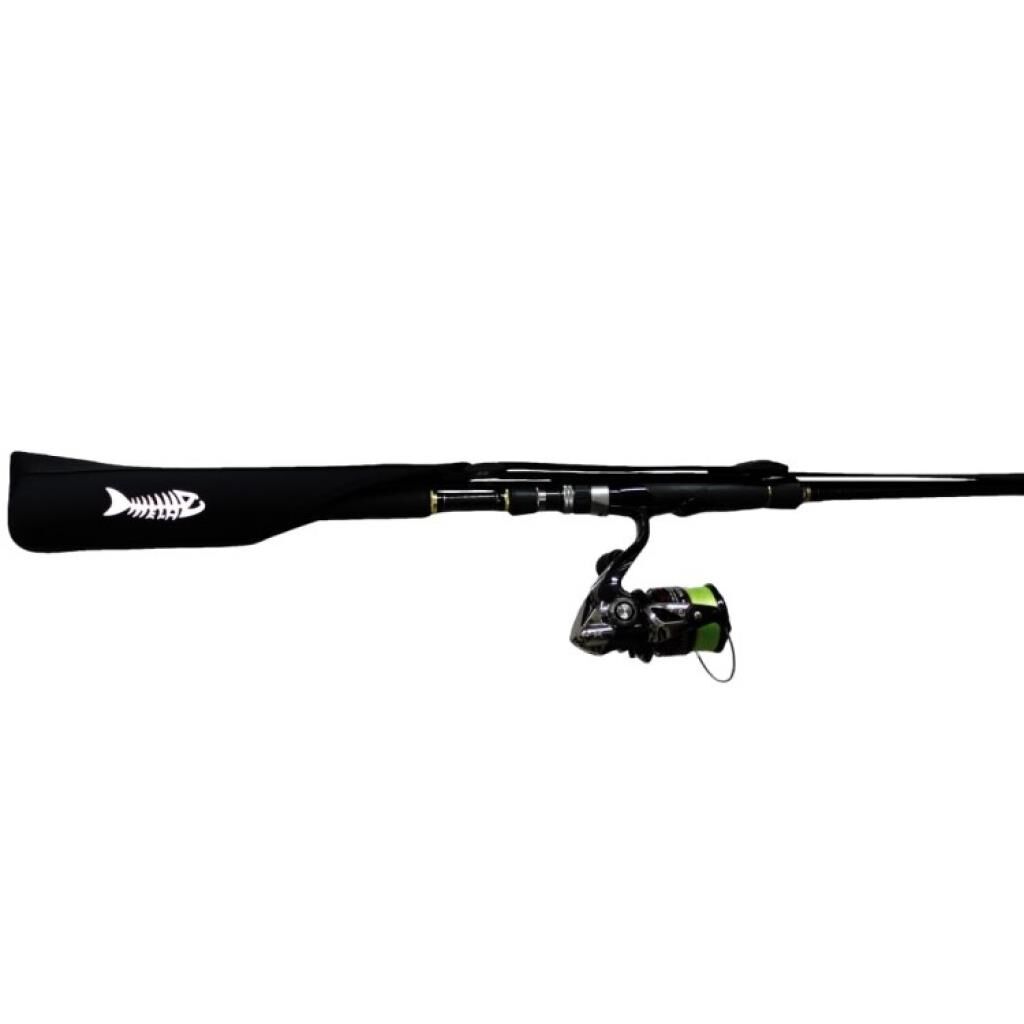 Mela Fish Lastikli Kamış Koruma ve Taşıma Kılıfı