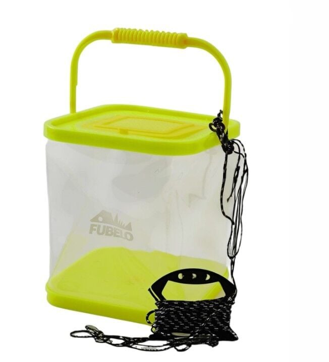 Fubelo Blor Katlanır Kova Sarı