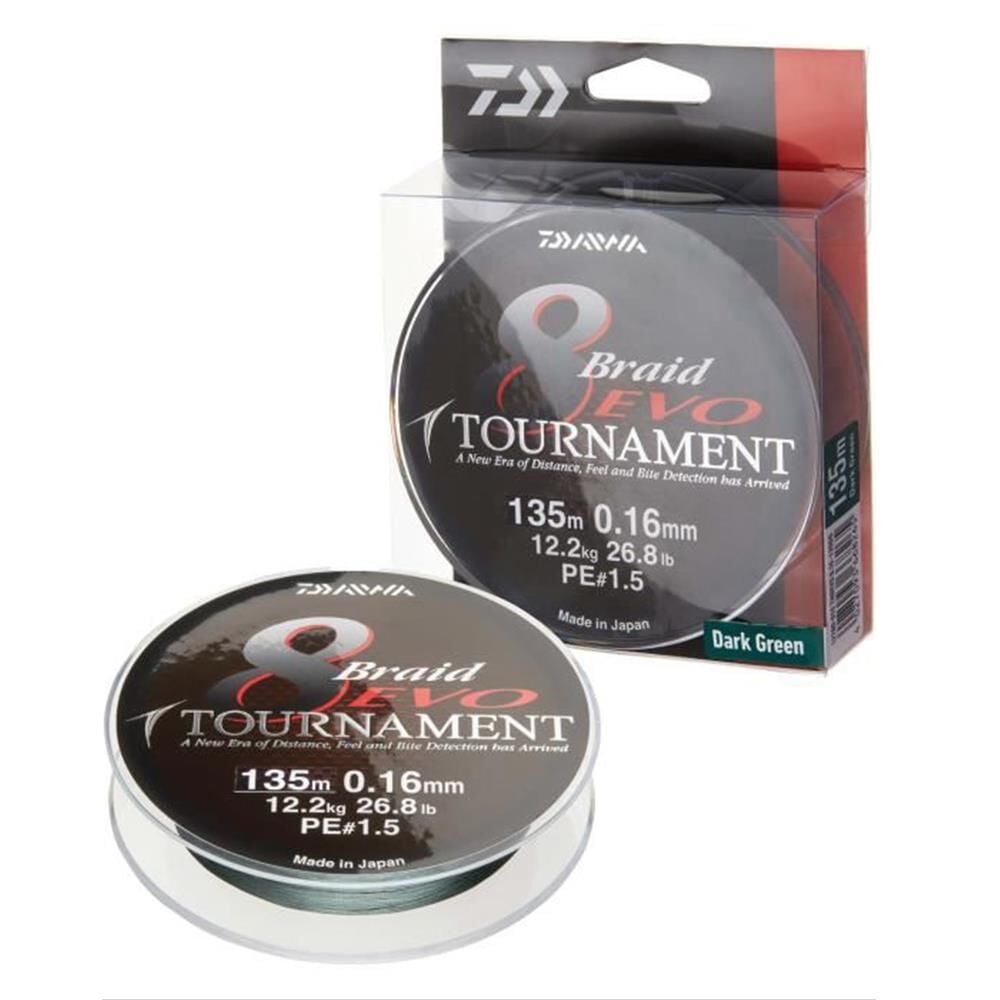 Daiwa Tournament 8B Evo DG 0.14mm 135m İp Misina
