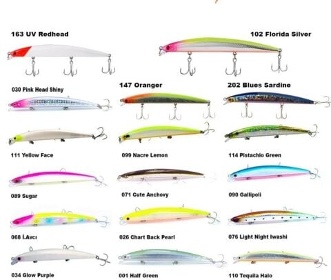 Fujin Volt VL125S 14gr 12.5cm Slow Sinking Maket Balık