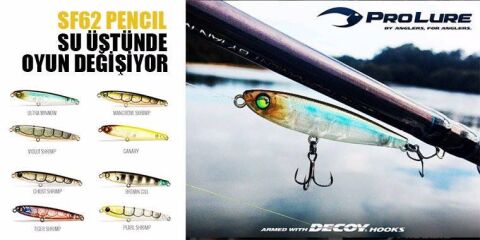 Pro Lure SF62 PENCIL 6.2cm 3.4gr (Su üstü)