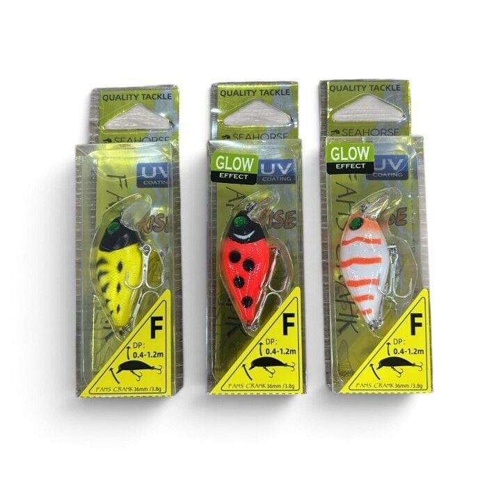Sea Horse Fans Crank 3,6 Mm 3,8 Gr Suni Yem